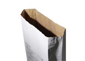 China Reusable Square Bottom Multiwall Kraft Paper Bags Anti Slip Surface Treatment wholesale