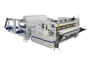 China Wall Type Toilet Paper Manufacturing Machine High Efficiency 0-230 M / Min wholesale