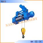 High Speed Monorail 220V - 440V Electric Wire Rope Hoist with Trolley