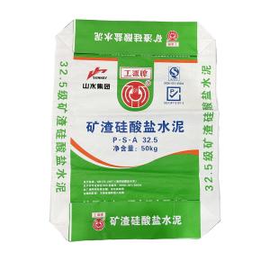 China Block Bottom Bag Cement  With Outer Valve Cement All Purpose 42.5n on sale