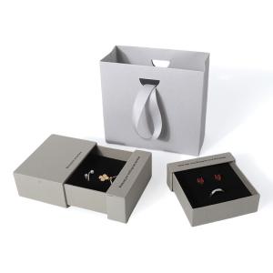 China China manufacturing wholesale high quality Necklace Earring Bracelet ring box Jewellery packaging Personalized Custom Eco Friendly Cardboard Paper wholesale