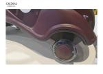 Brown Air Horn Swing Wiggle Car With Pu Flashing Wheels Aged 3 Bebe Sound