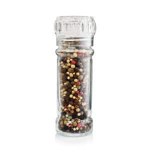 China Plastic Glass 134g 139mm 100ml Spice Grinding Mill wholesale