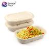 Buy cheap Compostable Ecofriendly Sugarcane Bagasse Take Away lunch Box Biodegradable from wholesalers