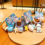 Handbag Charms Sea Fish Cartoon Keychain Kawaii Animal Keychains For Girls And