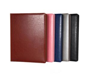China Waterproof Document Leather Business Portfolio Washable Multiscene Custom Logo wholesale