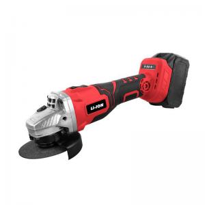 China 10000 RPM Cordless Angle Grinder Brushless Motor With 2Ah Lithium Ion Battery on sale