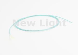 China Simplex Single Mode Fiber Patch Cord Green Color For Telecommunication wholesale