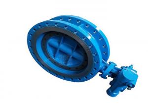 China DN3000 Single Flanged Butterfly Valve , DIN Flanged Butterfly Valve , 15.2MPa Ductile Iron Butterfly Valve on sale