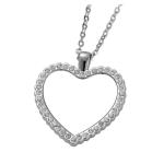 DIY Sublimation Necklace With Diamonds Blank Sublimation Metal Jewellery