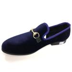 OEM Design Suede Leather Mens Black Flat Shoes Lace Up Materials Comfortale