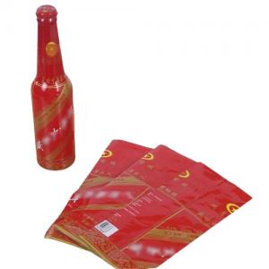 China Bottle Heat Shrink Wrap Labels Thermal PVC Shrink Sleeve Label wholesale