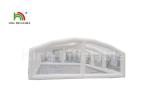 Trade Show Folding Transparent Inflatable Event Tent With Logo Printing Fire -