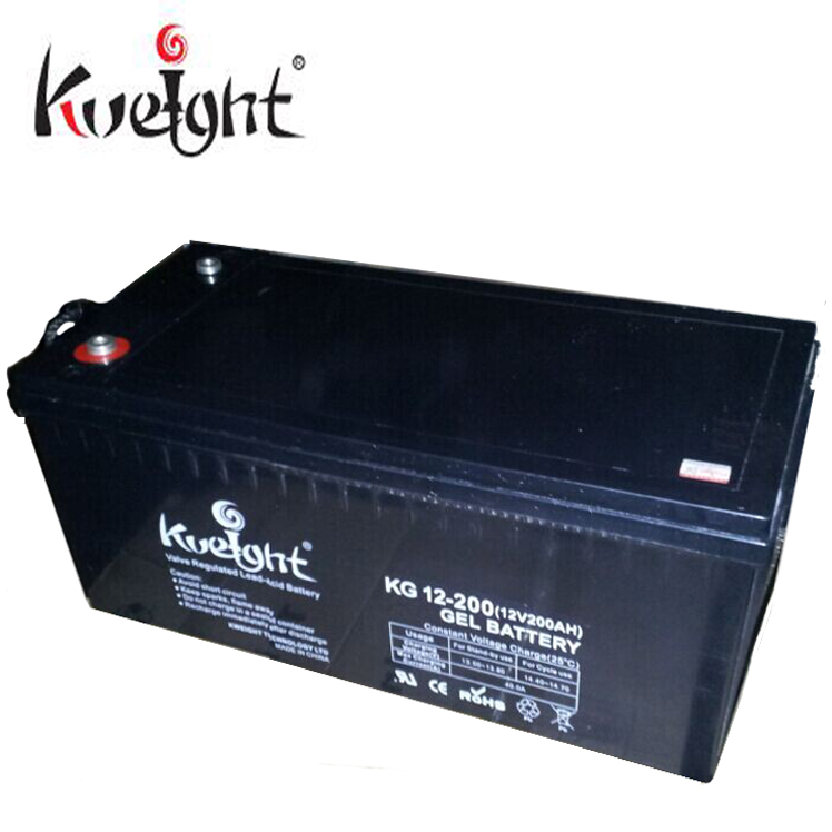 VRLA Storage Solar Gel Battery Deep Cycle Gel Battery 12v 200ah For Solar Power System