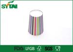 Trade Assurance Logo Single Wall Paper Cups With Double PE Coated Paper , Eco