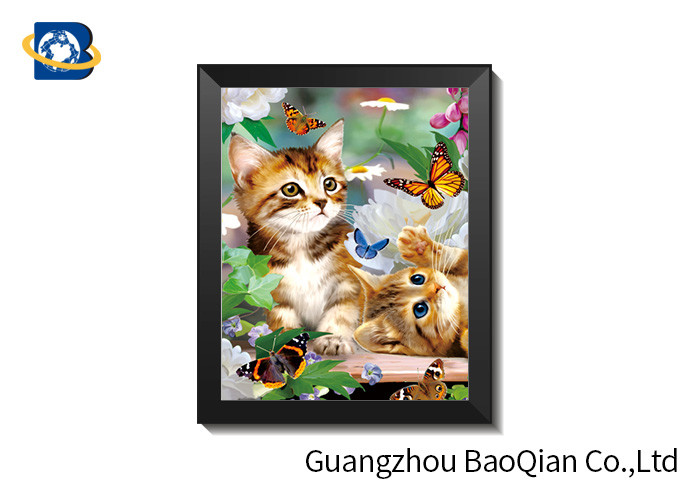 Custom PP / PET Cartoon 3D Lenticular Pictures / Lenticular Movie Poster