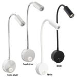 3W manufacturer Snake lamp Bedside Reading wall lamp Hotel Headboard lighting