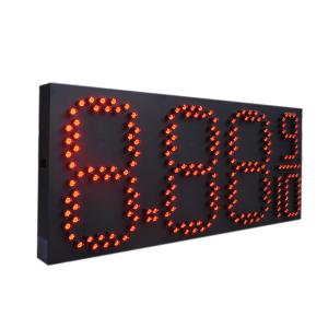 China Outdoor 27 Inch 8.889 10 LED Gas Sign GSM Communication IP65 Waterproof Level wholesale