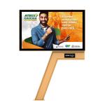 High end design 8000nits p6 Front IP65 steel led screen waterproof billboard