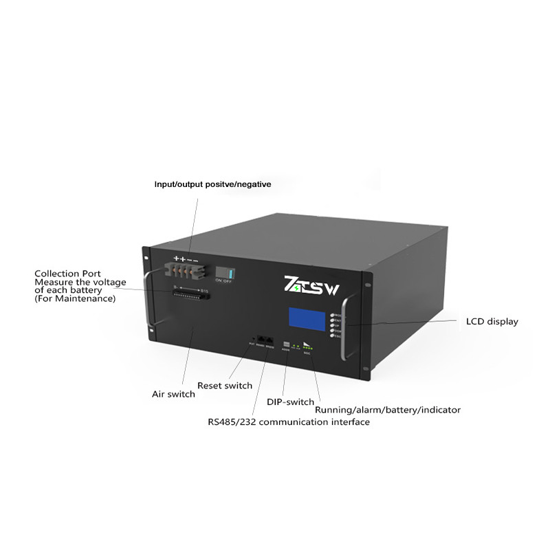 48v 100Ah Lifepo4 Smart Lithium Iron Phosphate Battery Built-in BMS High Performance For Van, Marine,Boat