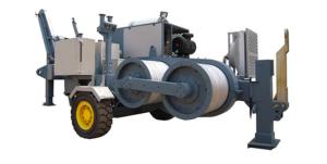 China Bull Wheel 90kN Overhead Powerline Stringing Equipment wholesale