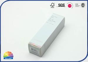 China Eco Friendly Coated Paper 4C Printed Fold Cosmetics Box For Essential Oil Matte Lamination wholesale