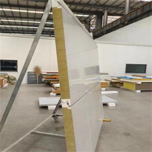 China Fireproof and Soundproof Sandwich Wall Panel System / Pu Wall Panel wholesale