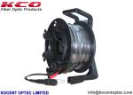 Handhold Fiber Optic Patch Cables Rooling Drum Car FTTA Army Field 0.2dB