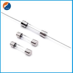 China Quick Blow 500mA-25A Miniature Cartridge Fuse 6x30mm Fast Acting Glass Fuse wholesale