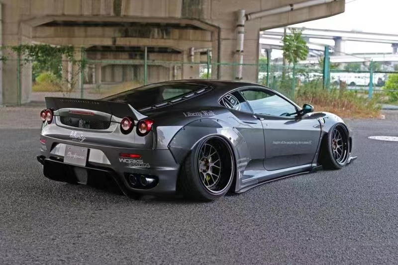New Product for Ferrari F430 Wide Body Body Kit F430 Upgrade to LB Wide Body