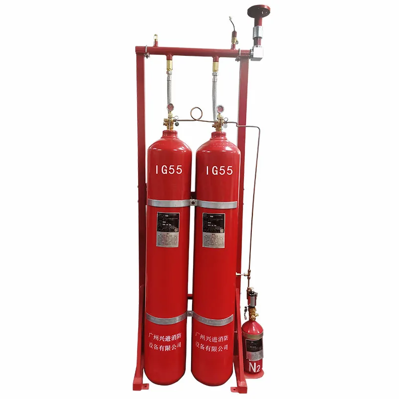 Actuation Automatic Or Manual Start Inert Gas Fire Suppression System High Safety