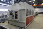 90 rpm Screw Speed LG1200 PE Pipe Extrusion Line for Water and Gas Supply 38000