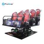 220V Virtual Reality 6 Seats 7d Cinema Theater Game Machines Blue , Red , Black