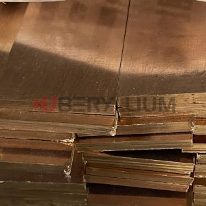 China ASTM B194 / ASME SB194 Copper Beryllium Sheet For Electro Chemical Industries wholesale