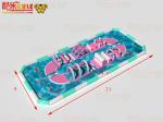 Pink Inflatable Water Obstacle Course Outdoor Park For Summer