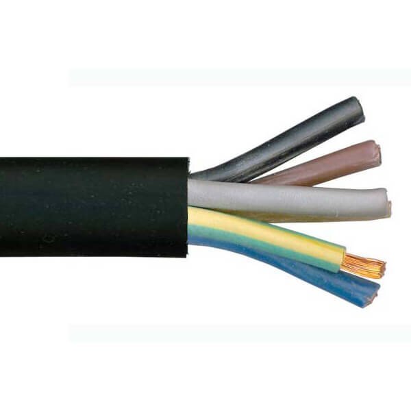 H07RN-F 4 Core Rubber Flexible Cable General Purpose Inflaming Retarding