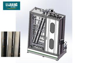 China IG Line Vertical Glass Washing Machine Frequency Speed 280*300 Mm High Air Pressing wholesale