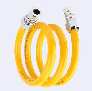 China High Pressure 800mm Flexible Natural Gas Hose DN13 For Cooker Connections wholesale