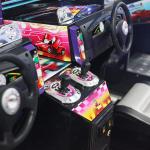 Outrun 2 Car Racing Arcade Machine steering wheel 32 Inches Screen