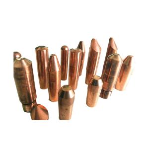 China Auto Body Sheet Metal Kinds Spot Welder Tip , Resistance Spot Welding Electrodes wholesale