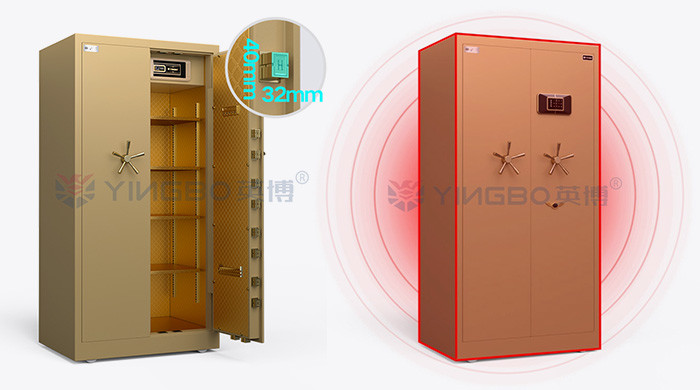 Solid Steel Movable Vault Room Safe Box Door For Home Office Bank