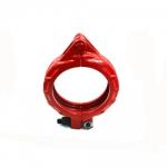 Red Anti Rust Forged Concrete Pump Pipe Clamp Concrete Pump Spares