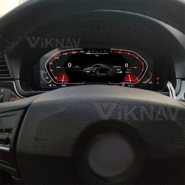 Viknav 12.3" Digital Instrument Cluster for BMW X6 E71 2007-2013