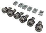 Grade 4.8 Terminal Threaded Stud Bolts M6 X16 Motorcycle Stainless Steel Bolts