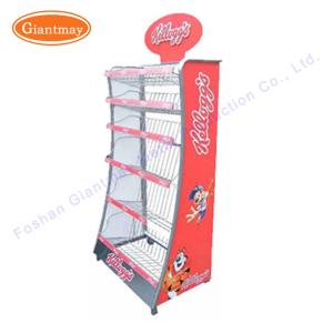 China Chocolate / Candy / Chewing Gum Display Stand Wire Mesh W800*D400*H1800mm wholesale