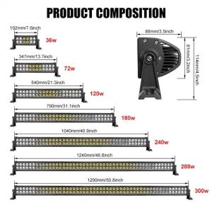 China 22 Inch Dustproof LED Light Bar For Truck, 4wd Jeep SUV Boat LED Offroad Light Bar wholesale