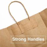 FSC Certified Kraft Paper Handbag For Clothing And Garment Packaging