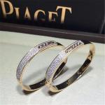 Luxury jewelry Mk Three drill sliding Diamonds bracelet 18k white gold yellow