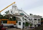 Small Mobile Concrete Plant , Portable Ready Mix Cement Concrete Batching Plant