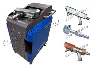 China Metal 100 Watt Laser Rust Remover Automatic Portable Laser Paint Removal wholesale